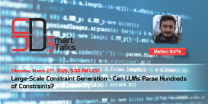 Large-Scale Constraint Generation – Can LLMs Parse Hundreds of Constraints?